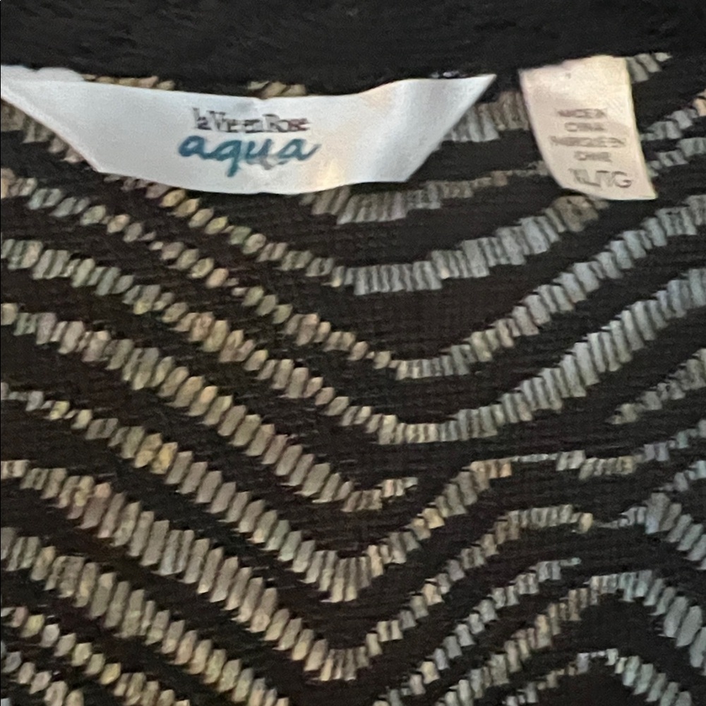 Black Lace Swim Cover-Up - Picture 2 of 3